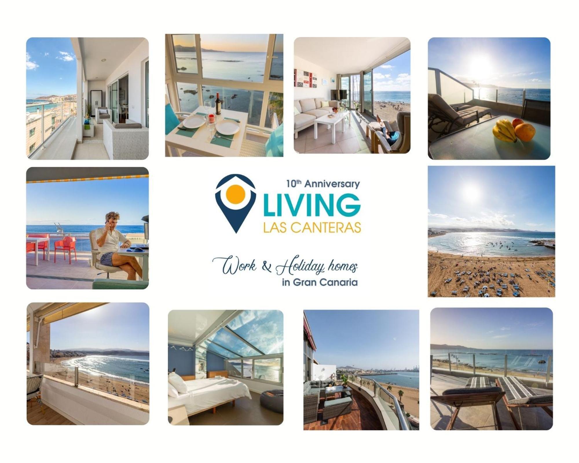 Living Las Canteras Homes - Beachfront Love Story ラスパルマス・デ・グランカナリア エクステリア 写真
